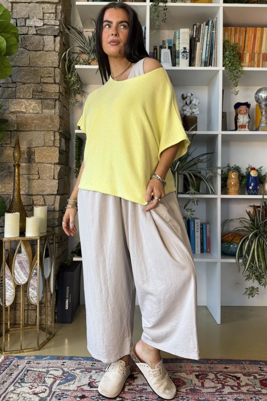 Conrad Layer Knit Soft Chartreuse